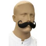  Victorian,Old West,Steampunk,Edwardian Mens Mustaches Black Natural Mustaches |Antique, Vintage, Old Fashioned, Wedding, Theatrical, Reenacting Costume | Stocking Stuffers,Gifts for Him