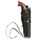  Old West, Holsters and Gunbelts Black Leather Tooled Holsters |Antique, Vintage, Old Fashioned, Wedding, Theatrical, Reenacting Costume |