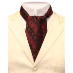 (disco)-Compass Rose Ascot - Red
