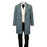 (disco)-Griffith Frock Coat - Heather Green