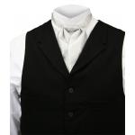 (disco)-Satin Puff Tie - Cream Bancroft
