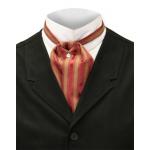 (disco)-Satin Puff Tie - Red Sacramento