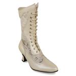 (disco)-Vesper Granny Boot - Ivory