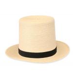  Victorian,Old West, Mens Hats Ivory Straw Top Hats |Antique, Vintage, Old Fashioned, Wedding, Theatrical, Reenacting Costume |