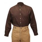 (disco)-Faraday Shirt - Brown