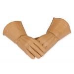(disco)-Gauntlets - Tan Leather