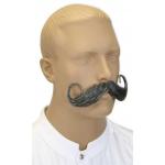 Handlebar Mustache - Gray