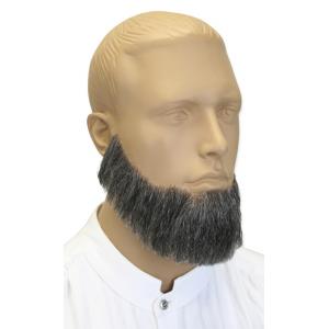  Victorian,Old West Mens Mustaches Gray Natural Beards |Antique, Vintage, Old Fashioned, Wedding, Theatrical, Reenacting Costume |