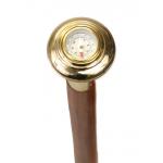 (disco)-Compass Walking Stick - Brass