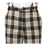 (disco)-Lynch Plaid Trousers