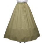 (disco)-Green Garden Calico Skirt