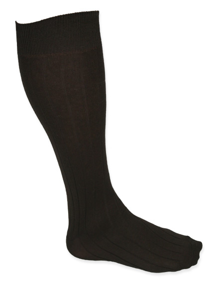 Calf length socks