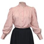 (disco)-Candy Stripe Blouse