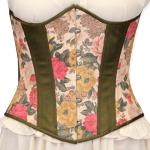 (disco)-Floral Tapestry Classic Corset