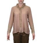 (disco)-Wilhelmina Blouse - Brown