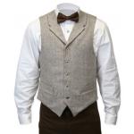 (disco)-Harrington Wool Tweed Vest