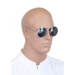 (disco)-Cable Temple Smoked Specs - Silver Frames