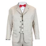 (disco)-Wooster Sack Coat - Tan Plaid