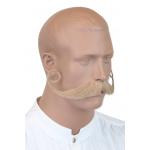  Victorian,Old West, Mens Mustaches Blonde Natural Mustaches |Antique, Vintage, Old Fashioned, Wedding, Theatrical, Reenacting Costume |