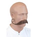  Victorian,Old West Mens Mustaches Brown Natural Mustaches |Antique, Vintage, Old Fashioned, Wedding, Theatrical, Reenacting Costume |