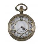 (disco)-Sprockets Pocket Watch - Antique Gold Finish