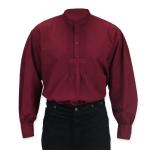 (disco)-Essential Work Shirt - Burgundy