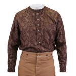 (disco)-Squire Park Shirt - Brown