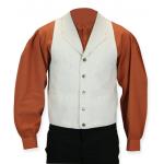 (disco)-Four-Pocket Canvas Vest (Big and Tall) - Natural