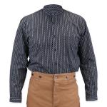 (disco)-Stillwell Stripe Shirt - Black