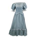 (disco)-Antique Satin Day Suit - Sea Foam