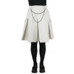 (disco)-Polly Canvas Safari Skirt - Natural