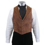 (disco)-Aristocrat Vest - Brown Velvet