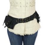 (disco)-Rover Utility Belt - Black Canvas
