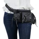(disco)-Roustabout Leather Utility Belt - Brown