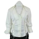 (disco)-Evangeline Blouse - Cream