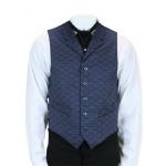(disco)-Galahad Tapestry Vest - Blue