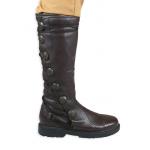 (disco)-Sky Pirate Boot - Brown Leather