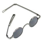 (disco)-Articulated Folding Tinted Spectacles - Silver