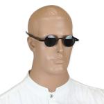 (disco)-Articulated Folding Tinted Spectacles - Black