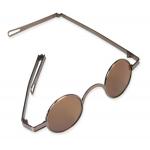 (disco)-Articulated Folding Tinted Spectacles - Copper