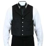 (disco)-Madrona Vest - Heather Black