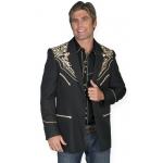 (disco)-Gunfighter Western Blazer - Gold