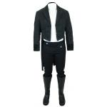 (disco)-Old Sovereign Regency Tailcoat - Black