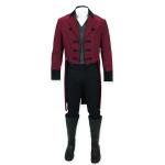 (disco)-Old Sovereign Regency Tailcoat - Burgundy