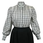 (disco)-Wichita Blouse - Plaid
