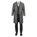 (disco)-Nelson Frock Coat - Black