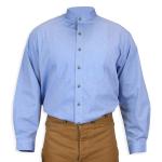 (disco)-Topeka Shirt - Blue Check