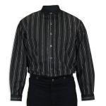 (disco)-Everett shirt - Black Stripe
