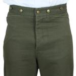 (disco)-Sierra Brushed Cotton Trousers - Sage