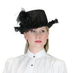 (disco)-Riding Hat - Black